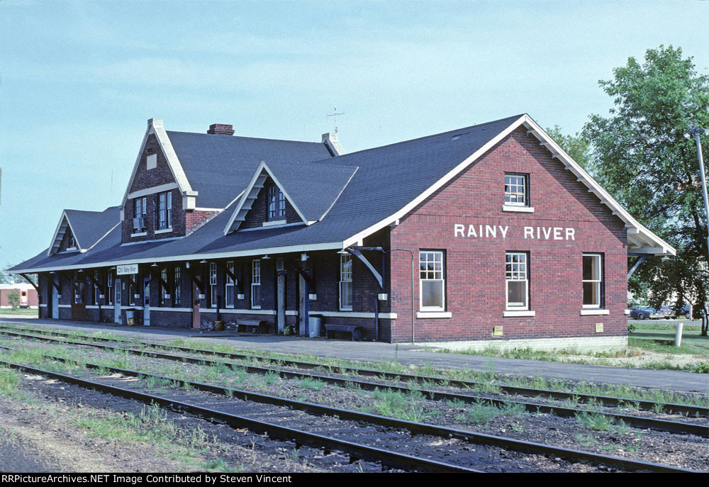 Canadian National Rainy River station.